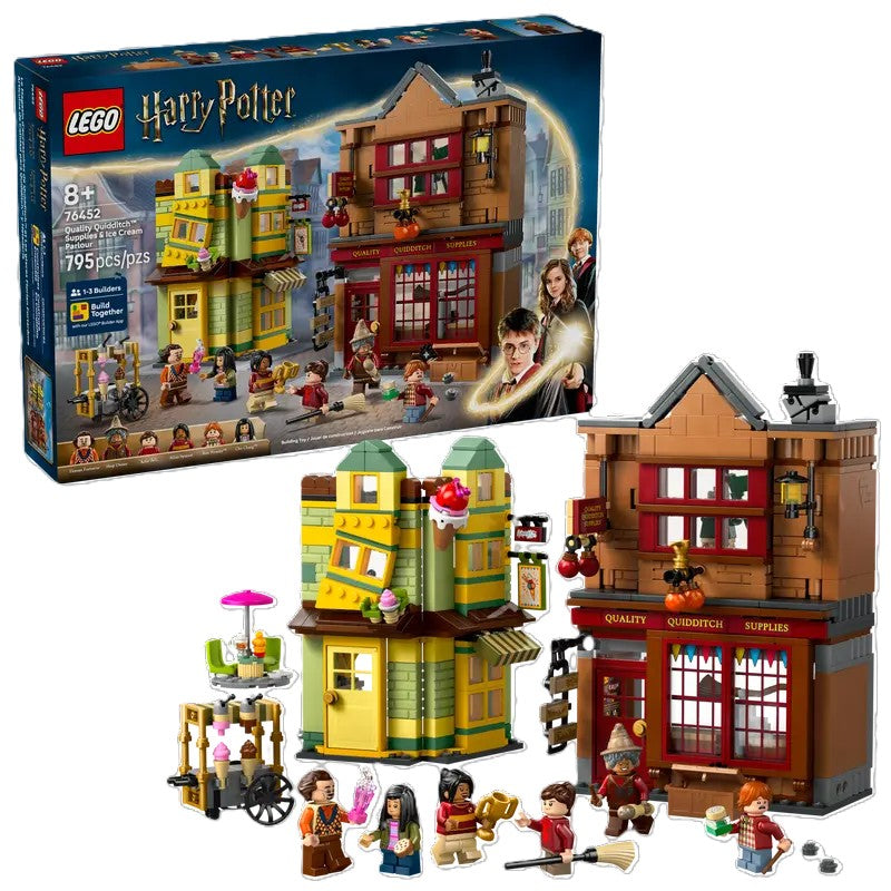 76452 LEGO® Quality Quidditch™ Supplies & Ice Cream Parlour