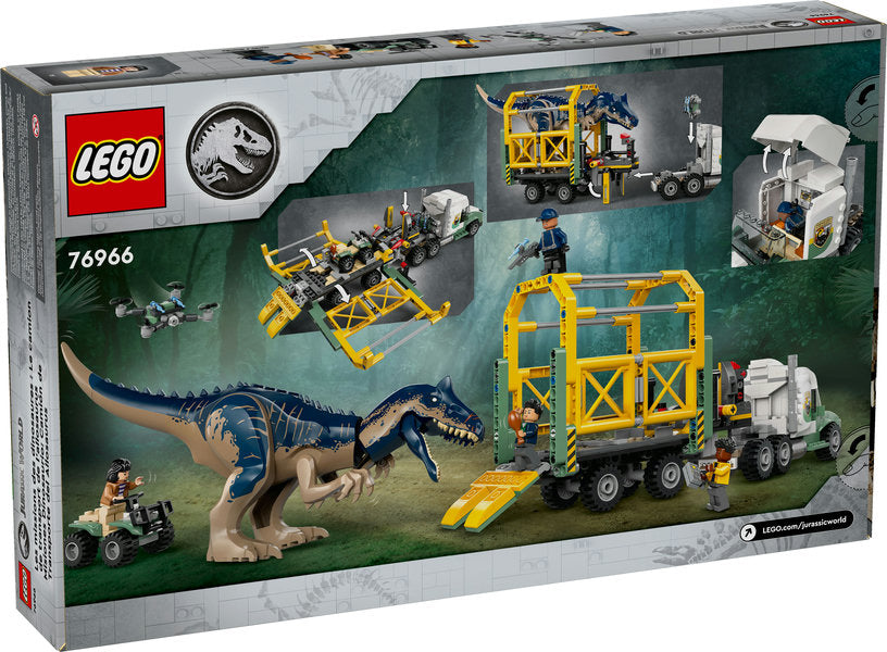 76966 LEGO® Dinosaur Missions: Allosaurus Transport Truck