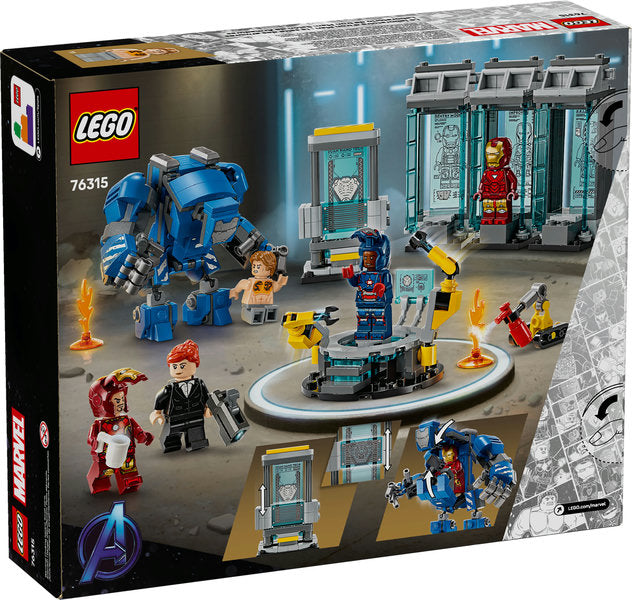 76315 LEGO® Iron Man's Laboratory: Hall of Armor