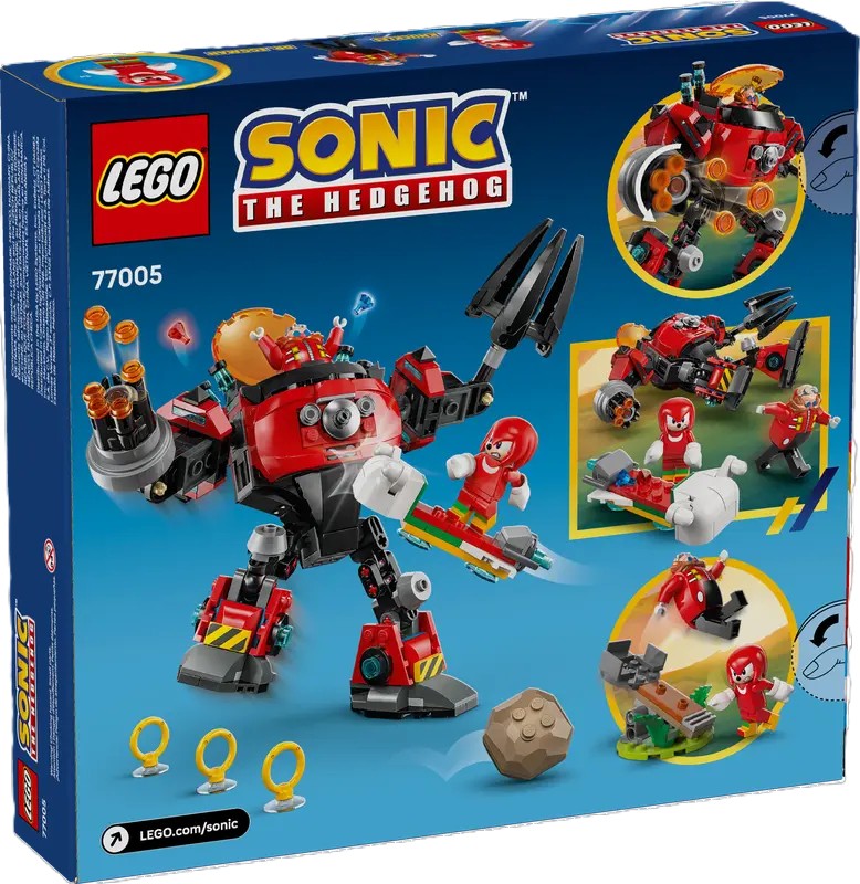 77005 LEGO® Knuckles vs. Dr. Eggman Egg Crusher Mech