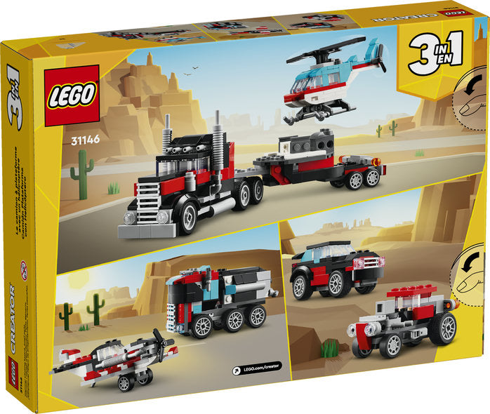 31146 LEGO® Flatbed Truck with Helicopter