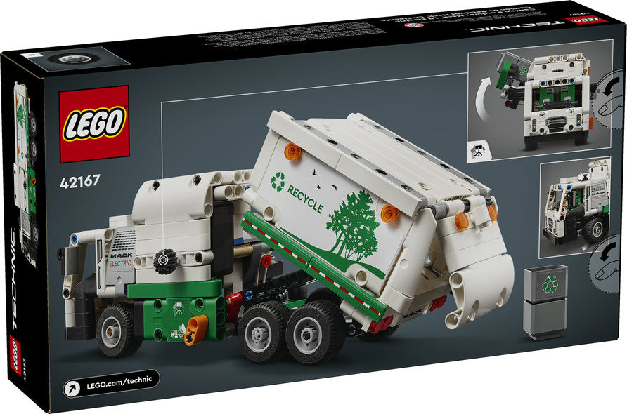 42167 LEGO® Mack LR Electric Garbage Truck