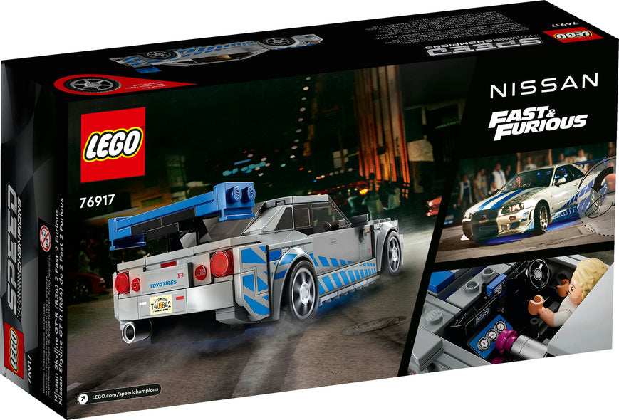 76917 LEGO® 2 Fast 2 Furious Nissan Skyline GT-R
