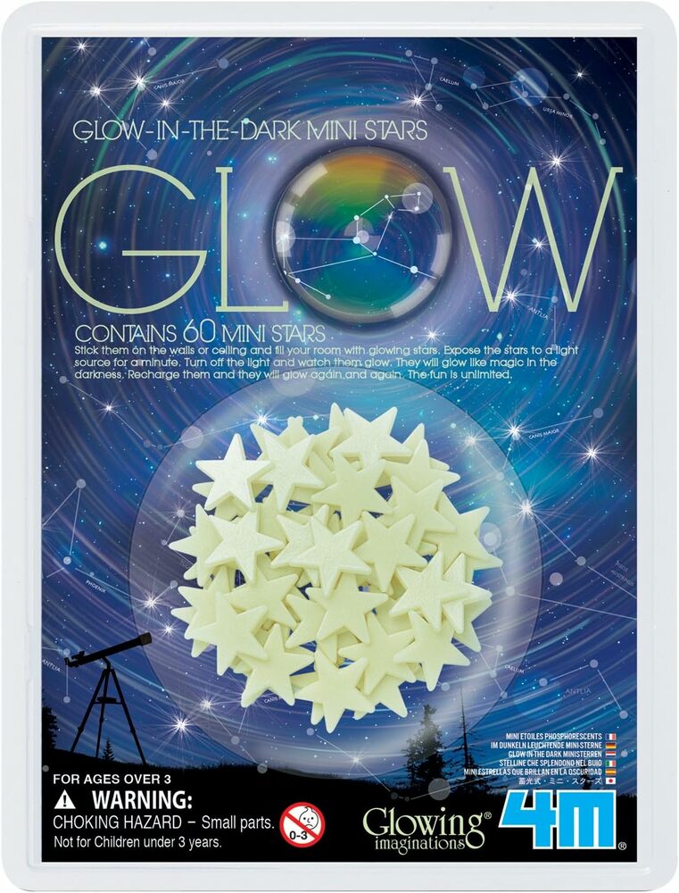 Glow-In-The-Dark Mini Stars