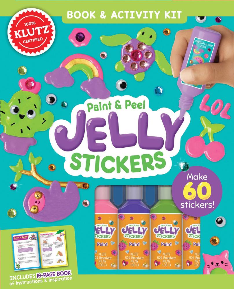 Klutz Jelly Stickers Paint & Peel