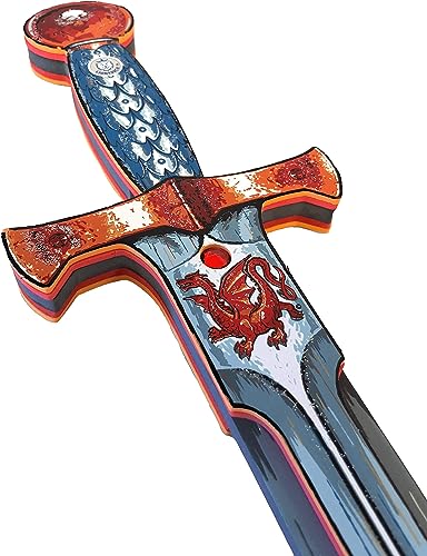 Knight Sword Amber Dragon