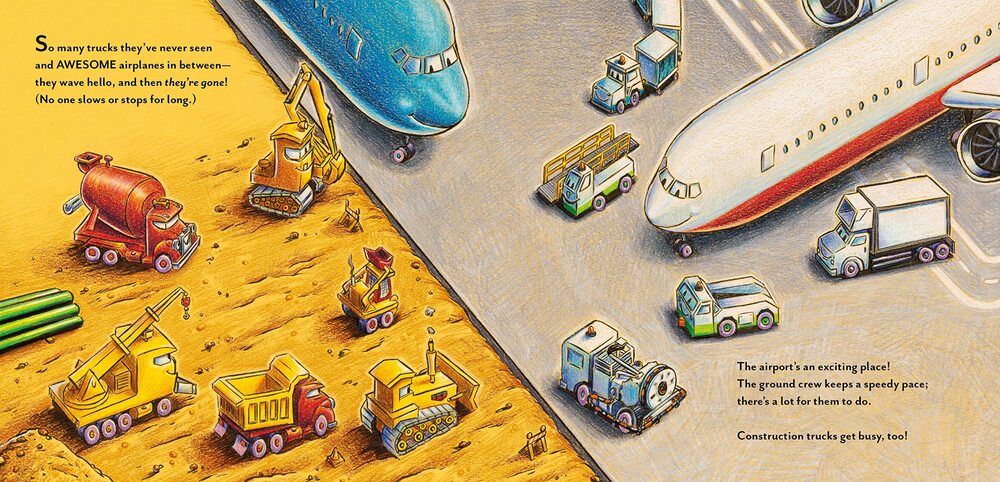 Construction Site Taking Flight