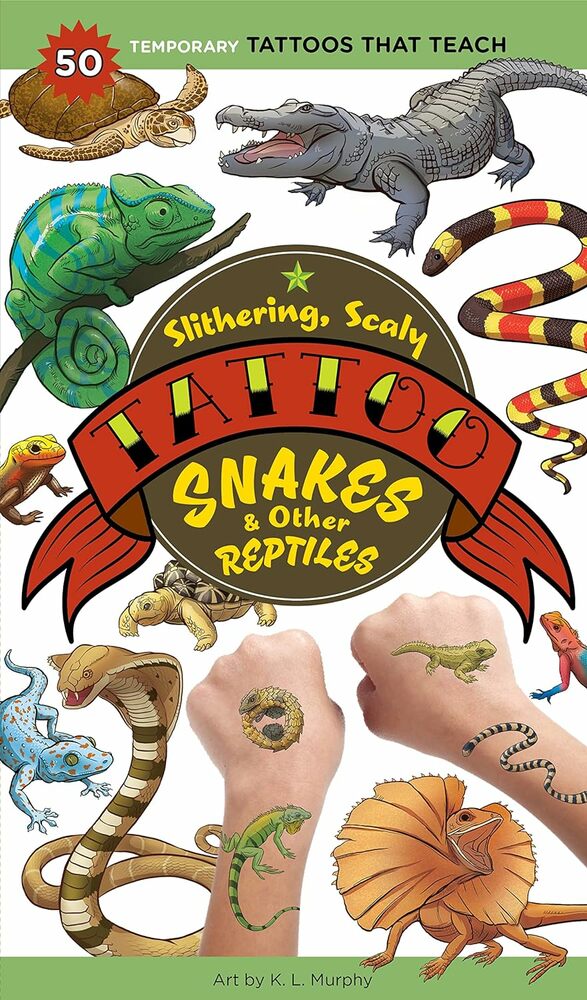 Temporary Tattoo: Snakes