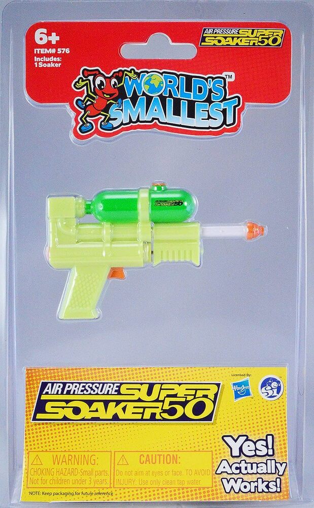 Super Soaker Worlds Smallest