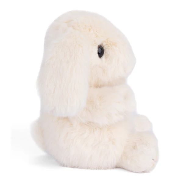 Plush Kanini - White bunny on a white background