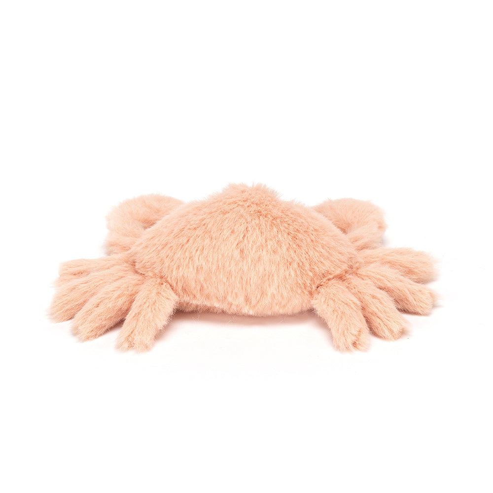 Plush Fluffy Crab on a white background