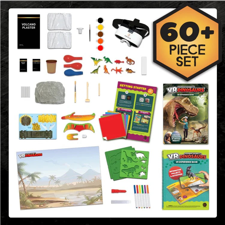 Professor Maxwell's Virtual Reality Dinosaur Activity Kit