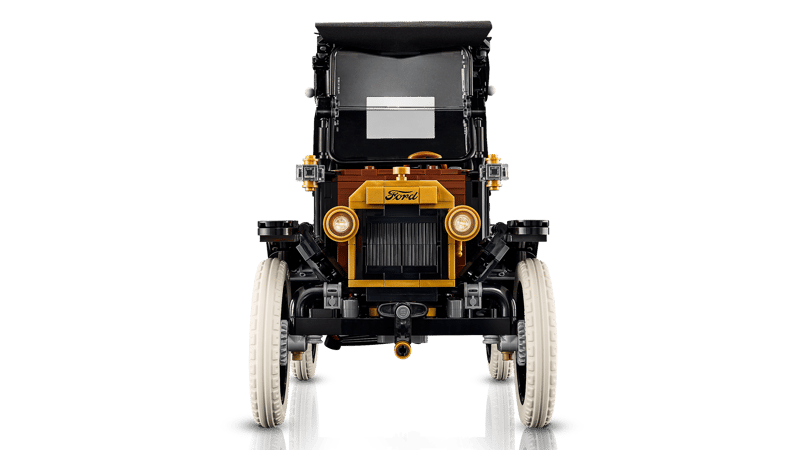LEGO Ford Model T on a transparent background