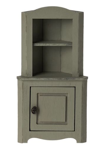 Corner Cabinet - Light Green