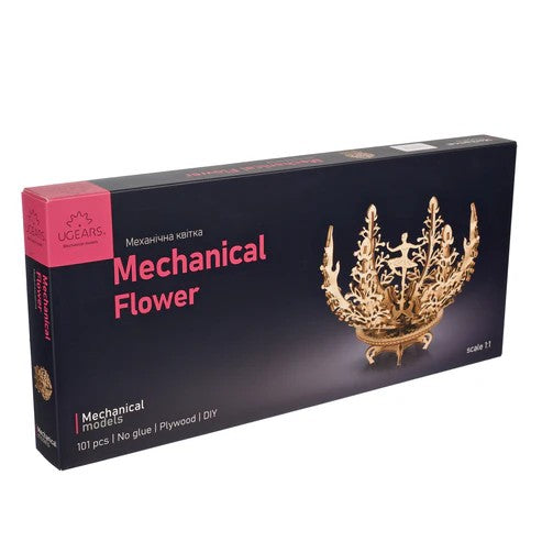 UGears Mechanical Flower