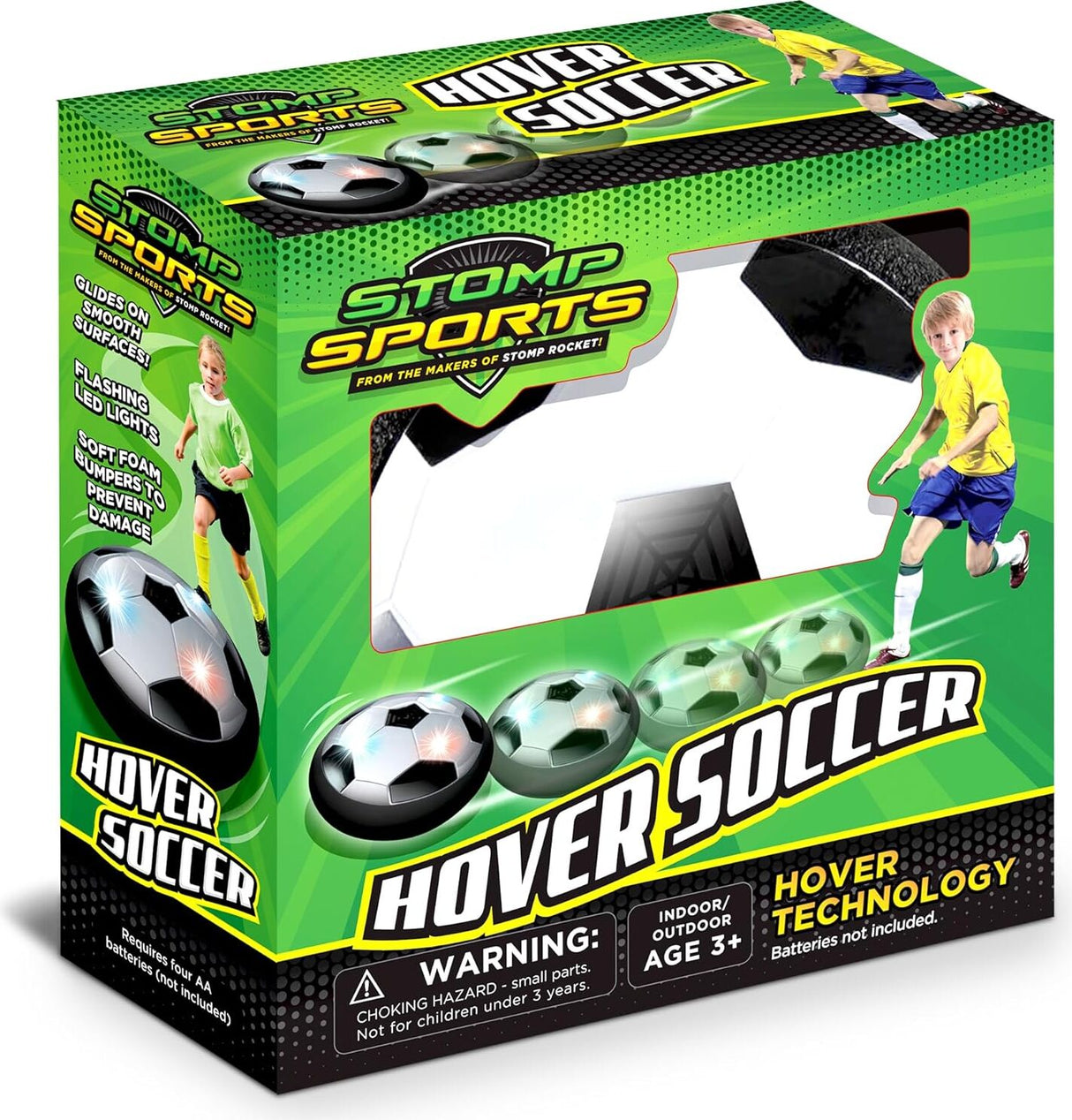 Hover Soccer packaging