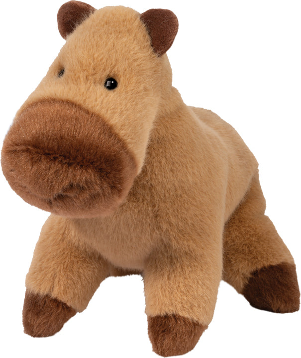 Plush Craig Capybara Muzzle, Large on a white background
