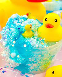 Squeaky Clean Bubble Bath Floam Slime