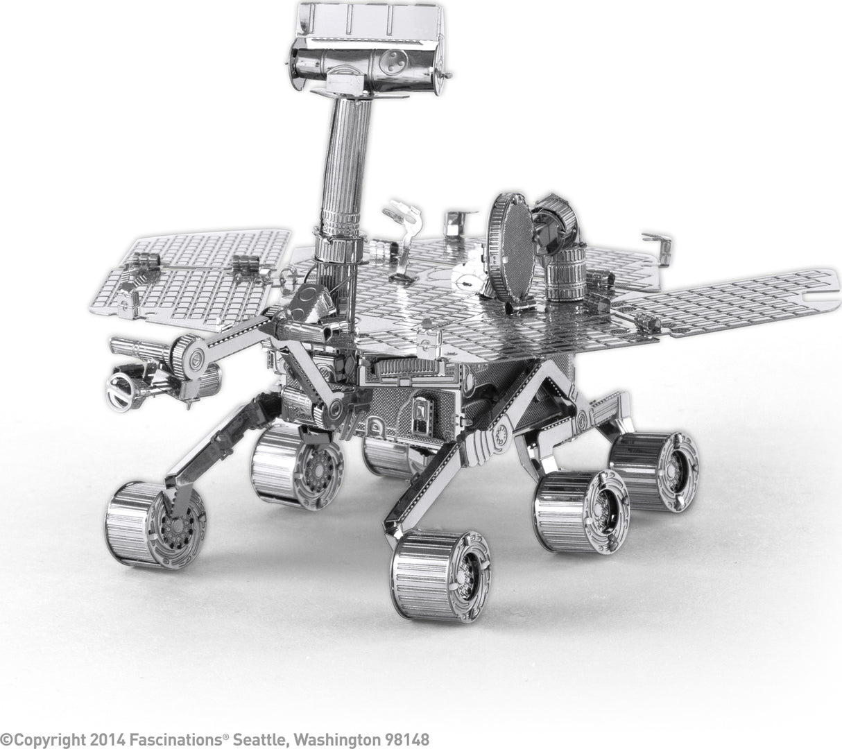 Metal model of the Mars Rover