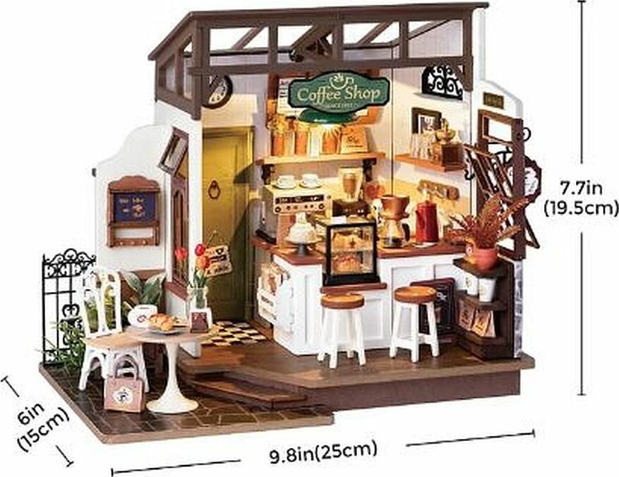 Rolife No.17 Cafe Miniature House kit