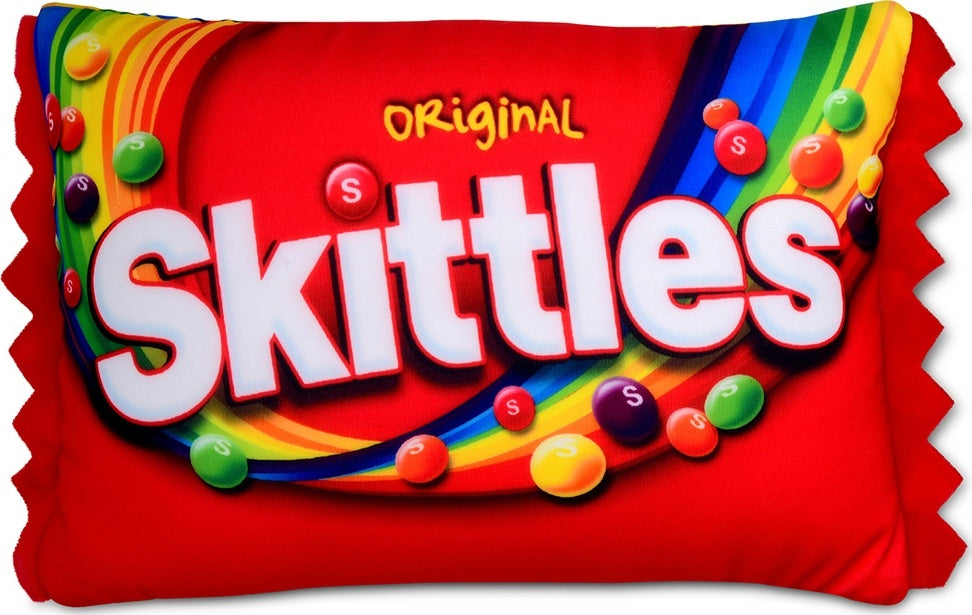 Skittles Candy Microbead Plush