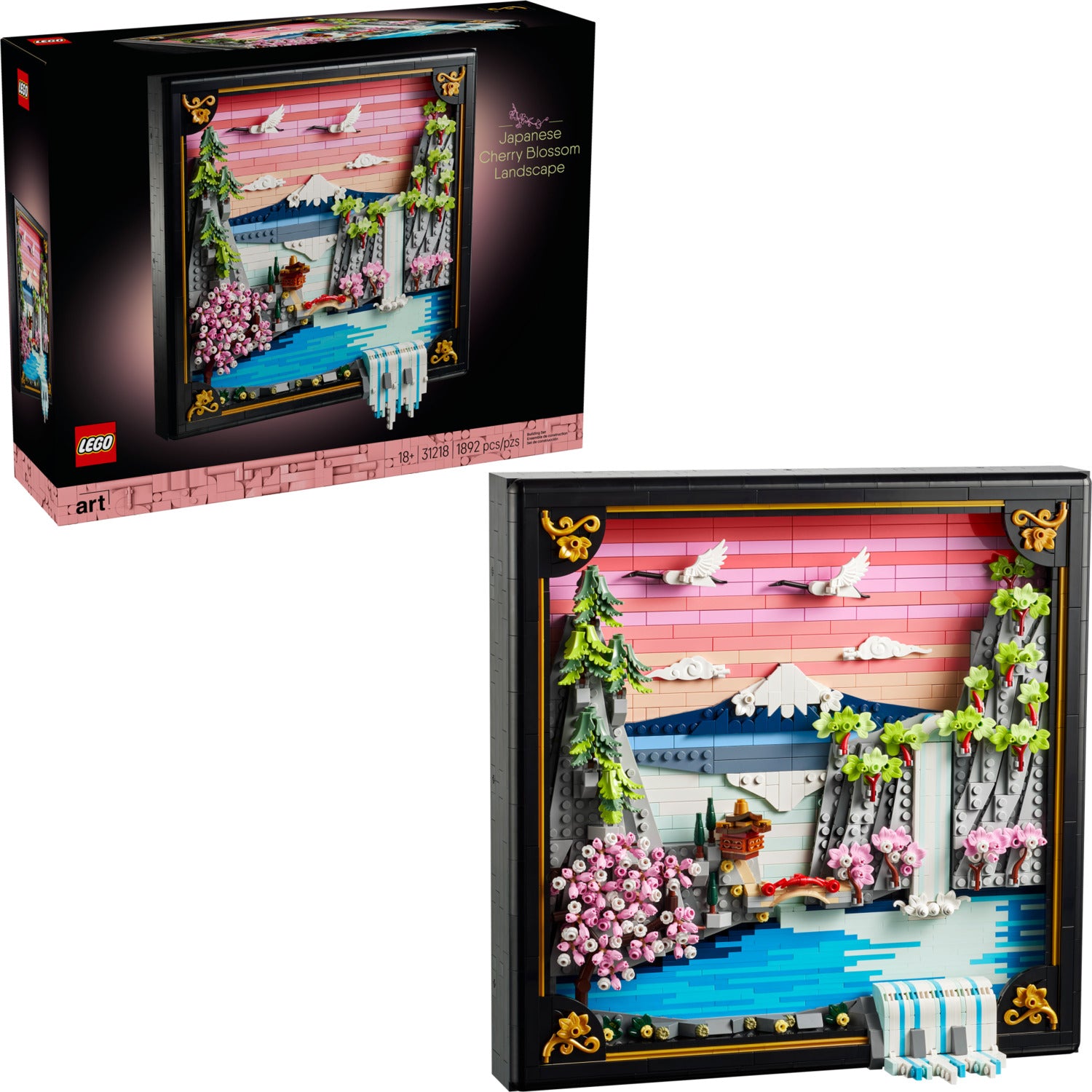 31218 LEGO ART: Japanese Cherry Blossom Landscape – Grandrabbit's