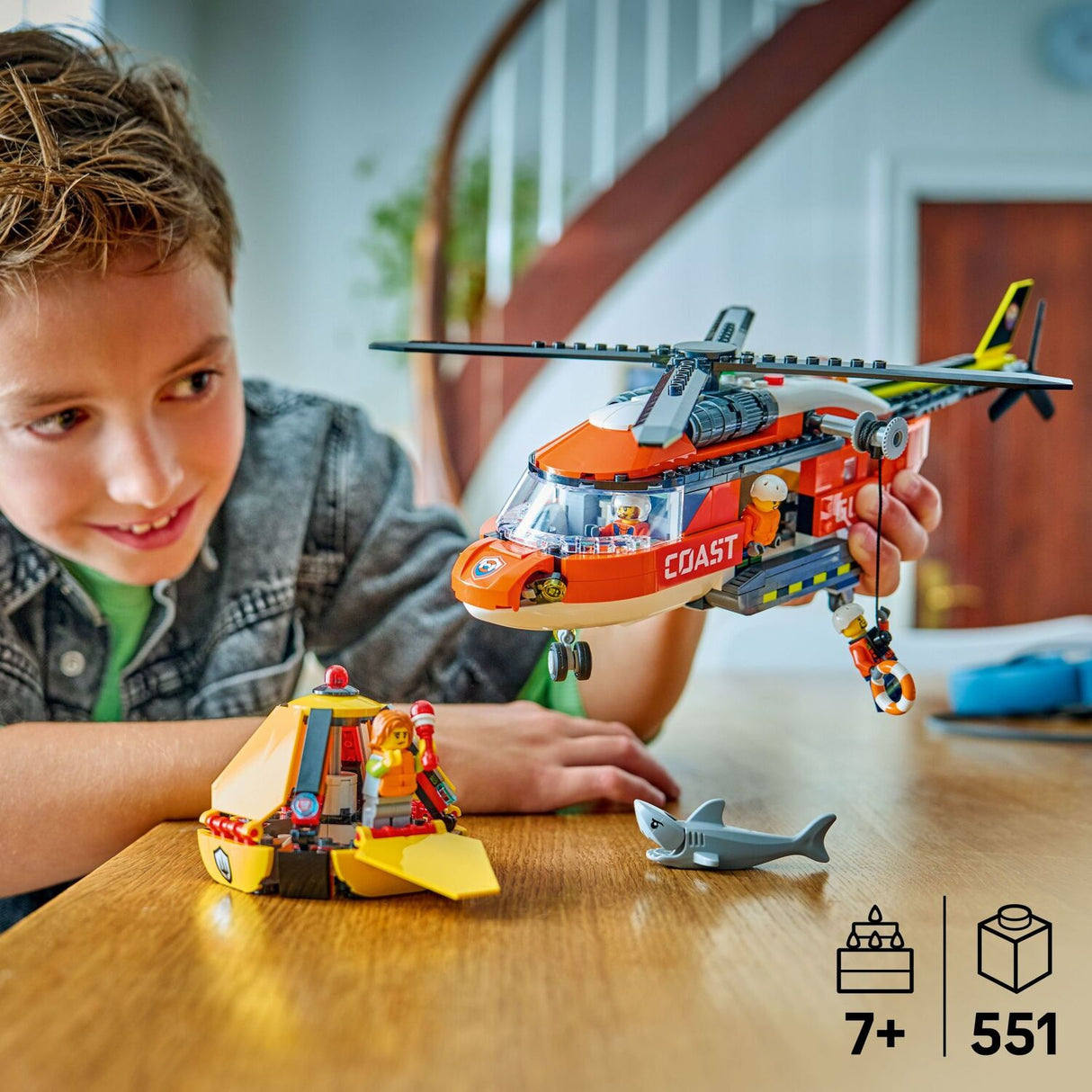 LEGO City Exploration: Coast Guard Helicopter