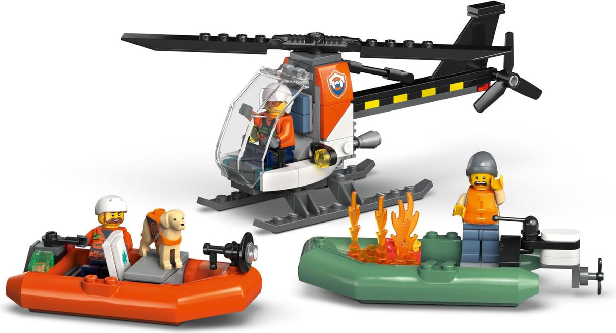 LEGO City Exploration: Coast Guard Rescue Boat & Helicopter
