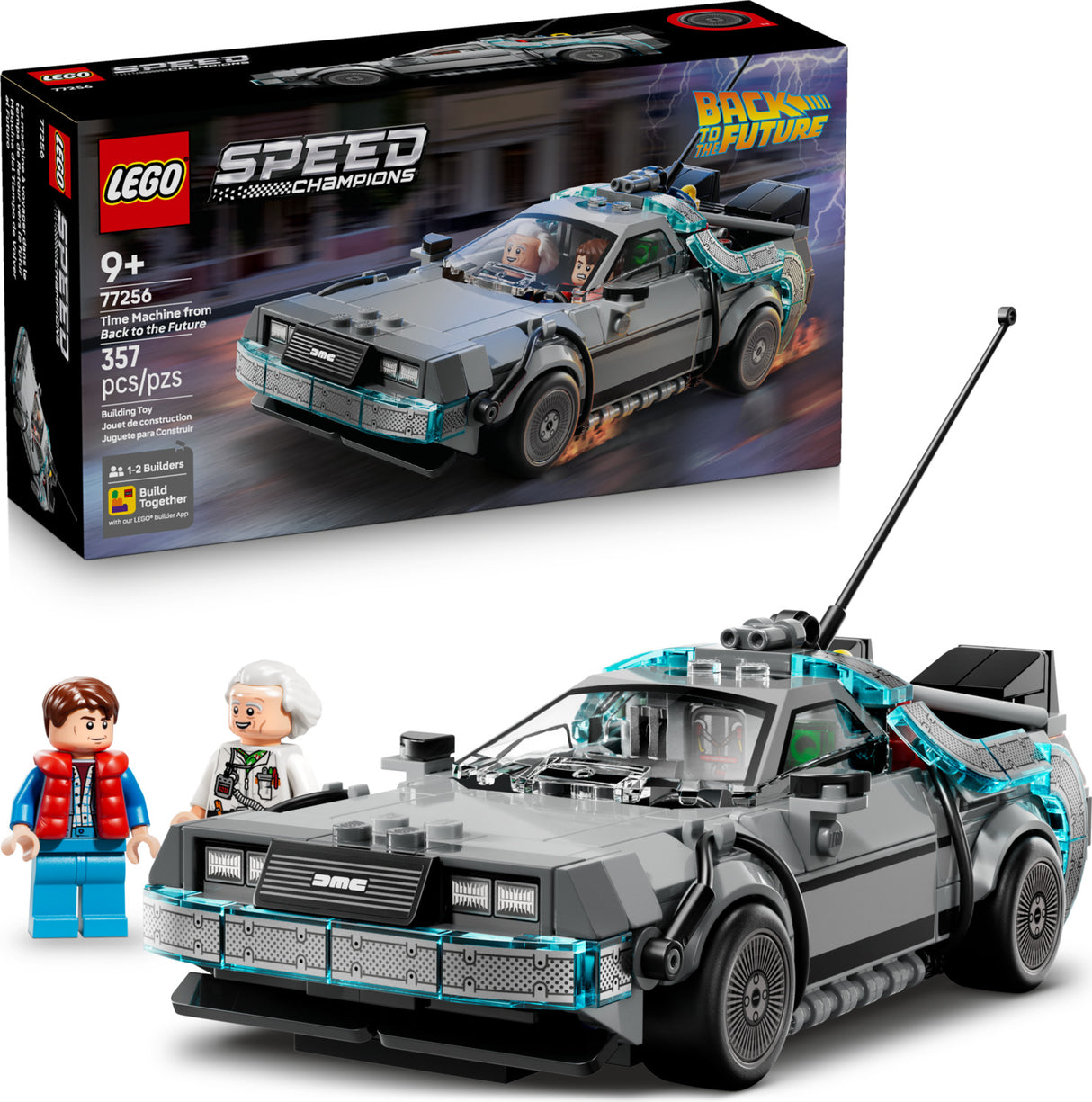 LEGO Speed Champions: Time Machine from Back to the Future set