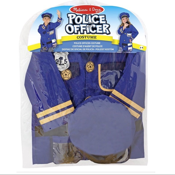 Police Officer Role Play Costume Set