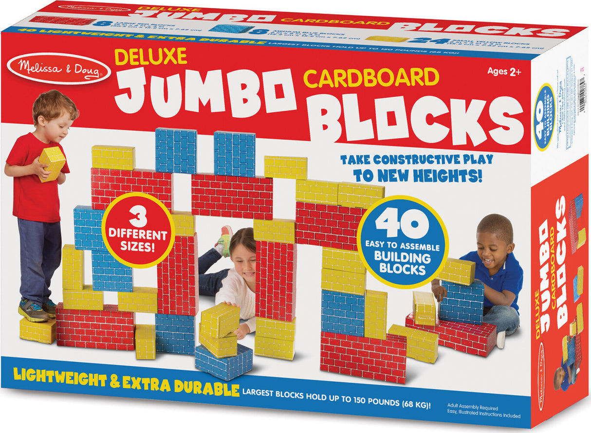 Deluxe Jumbo Cardboard Blocks