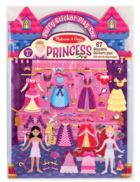 Puffy Stickers Play Set: Princess