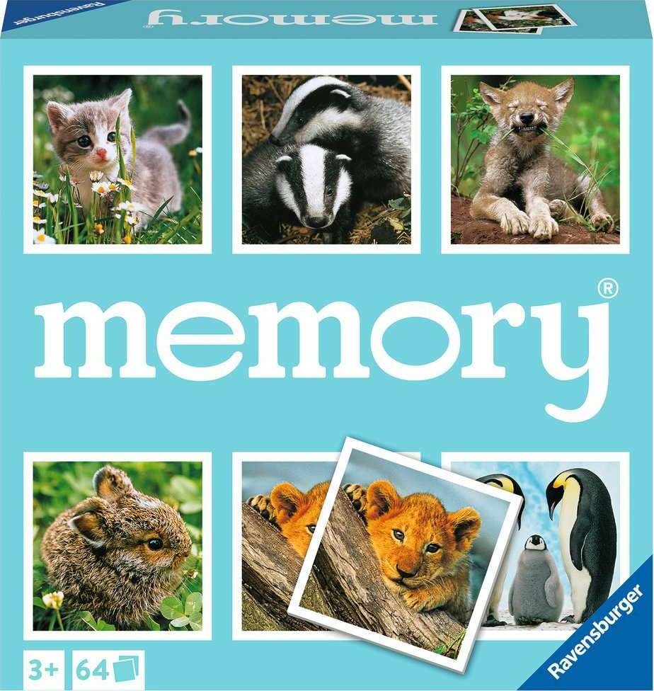 Baby Animals Memory Game