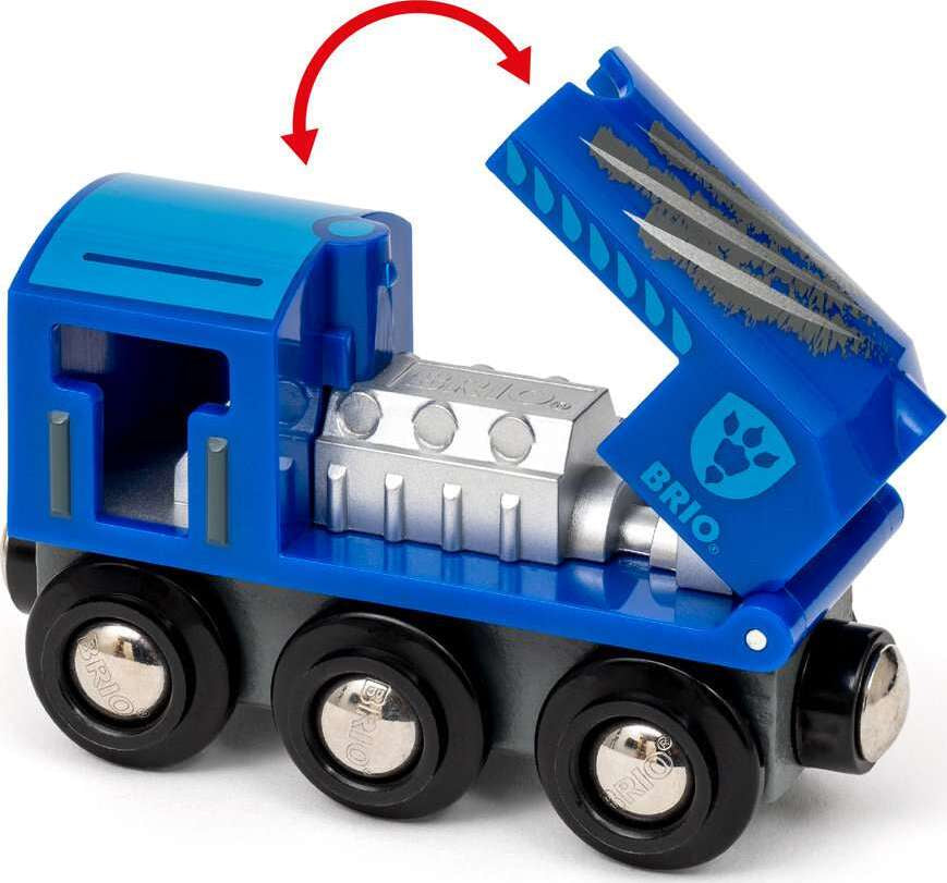 Special Edition Train (2025) with silver engine, featuring the Brio logo.