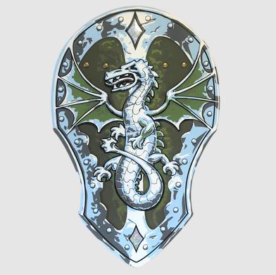 Shield Fantasy Dragon