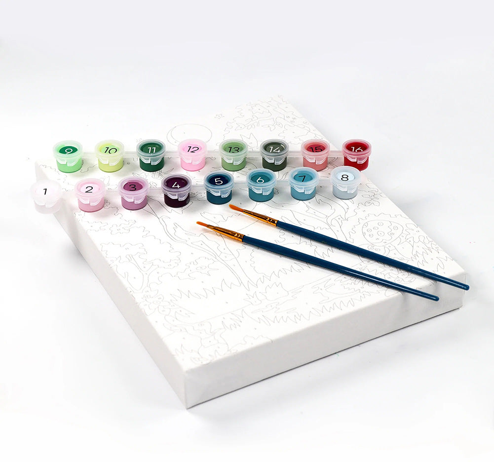 iHeartArt Paint by Numbers Moonlit Unicorn