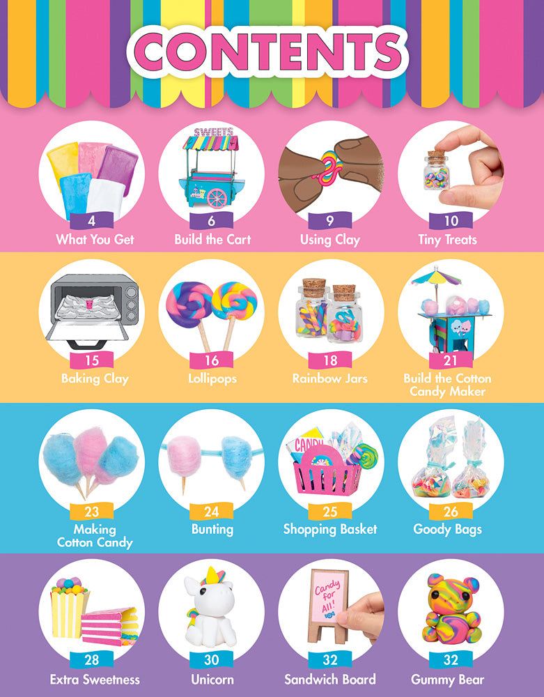 Klutz: Mini Clay World Candy Cart