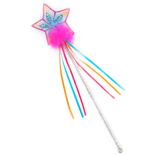 Glitter Rainbow Wand - Pink