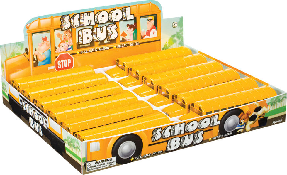 Large School Bus Die-Cast