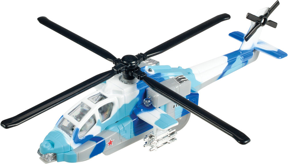 Sonic Helicopter with Light & Sound Assorted Colors