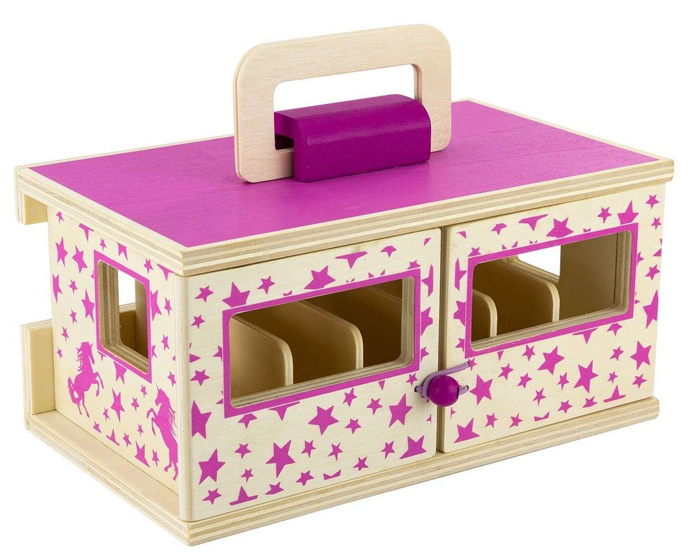 Unicorn Magic Wooden Carry Case