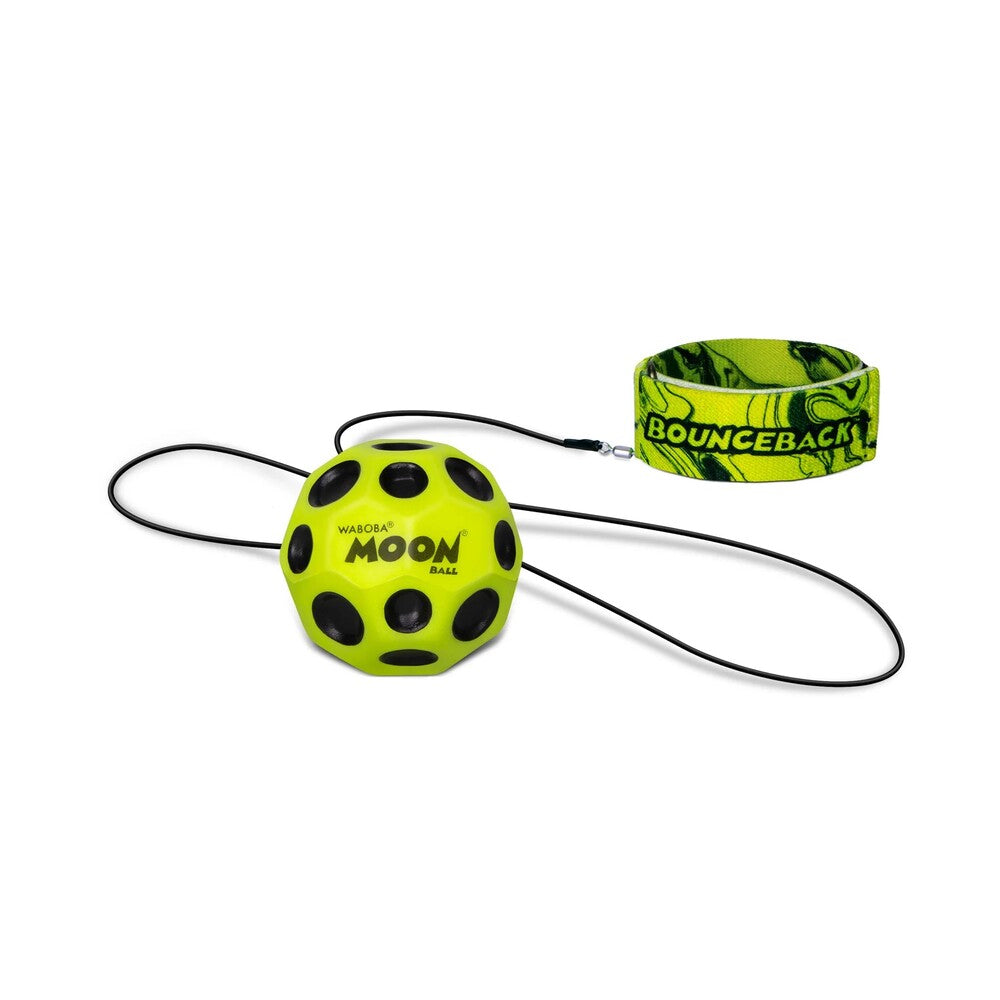Waboba Bounceback Moon Ball on a Leash (assorted colors)