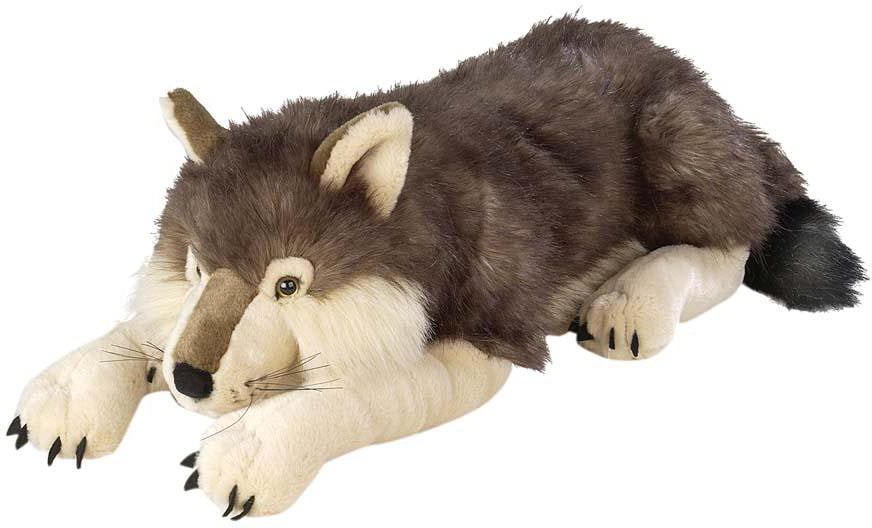 Wolf Stuffed Animal - 30"