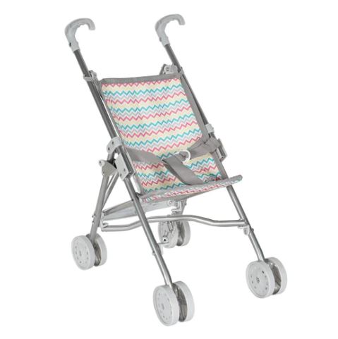 Rainbow Zig-Zag Mini Umbrella Stroller