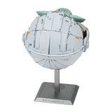 Metal Star Wars The Child model  on a stand with 'Lucasfilm Ltd' branding.