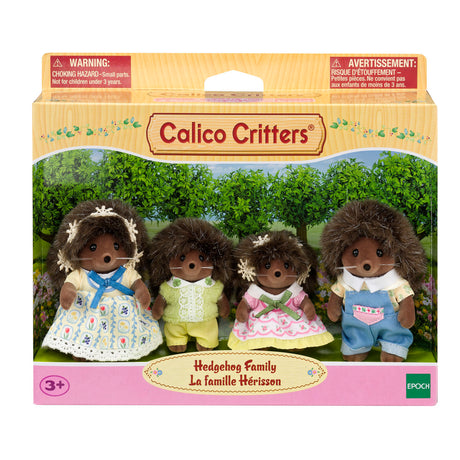Calico Critters Hedgehog Family packaging