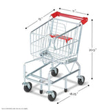 Metal Grocery Shopping Cart Toy