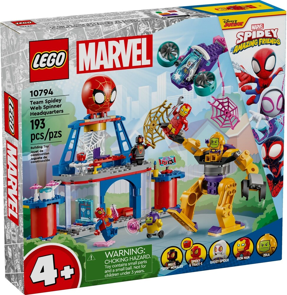 10794 LEGO®  Team Spidey Web Spinner Headquarters