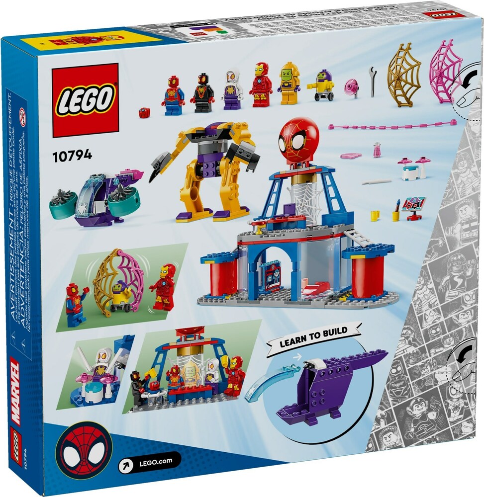 10794 LEGO®  Team Spidey Web Spinner Headquarters