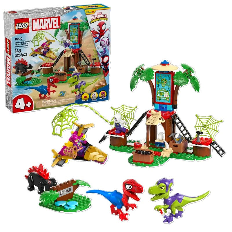 11200 LEGO® Spidey and Gobby's Raptor Battle at Tree House HQ